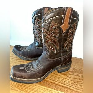 Western Cowboy Boots brown size 10 women
